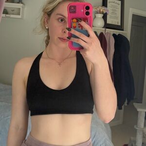 Black Women's Sports Bra